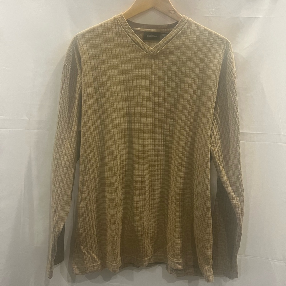 Mens Liz Claiborne casual long sleeve shirt Size L $22